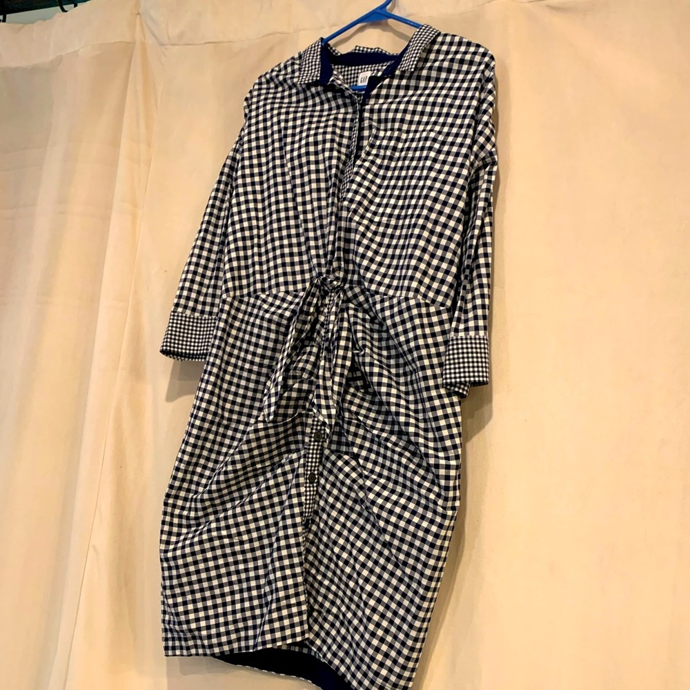 GAP Gingham Dress, NWOT SIZE L